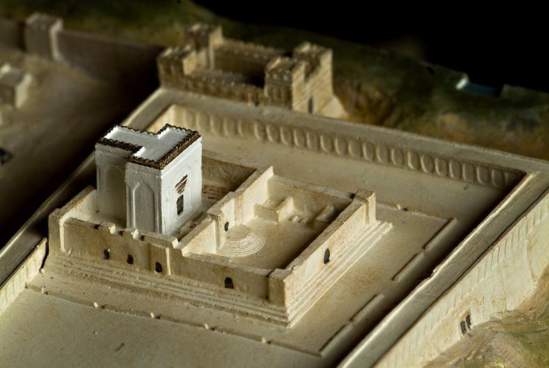 Picture of Herods temple 33 AD from the South East