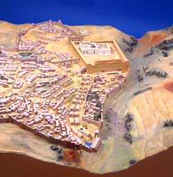 Picture the Jerusalem model made in soapstone